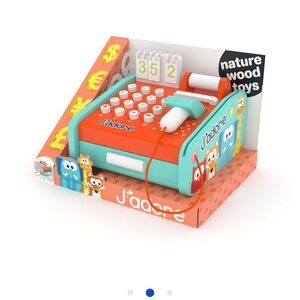 J’Adore Kids Wooden Toy Cash Register